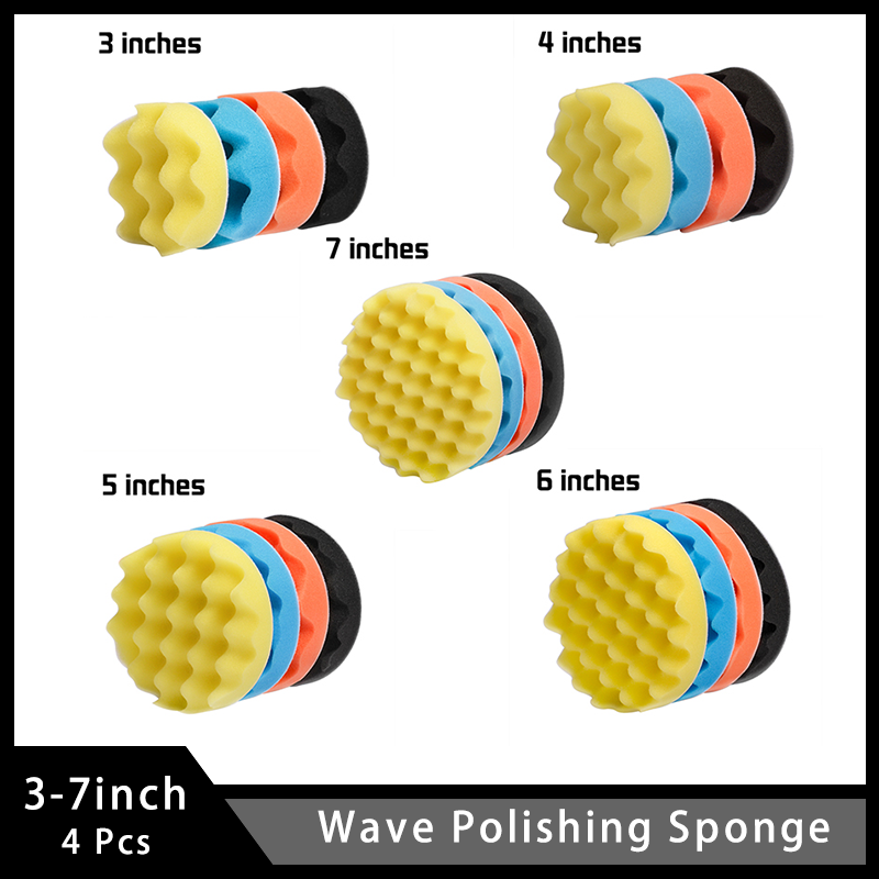 Watch Polishing Cloth - 4 pezzi 3/4/5/6/7 pollici tampone di