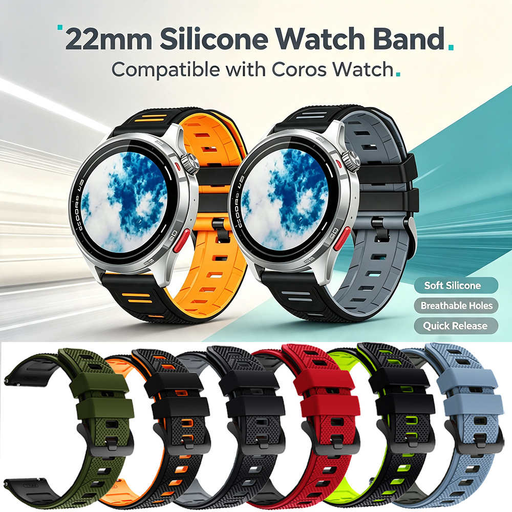 Titan Watches Smartwatch - Cinturino per orologio in silicone morbido