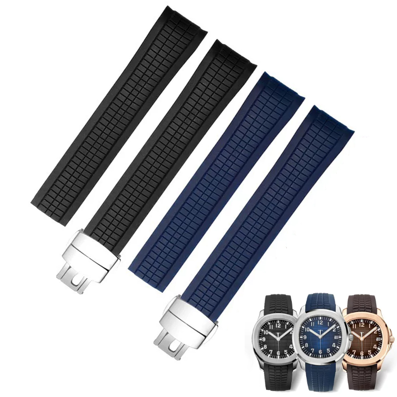 Patek Philippe Watch Aquanaut - Cinturino per orologio in morbida gomma