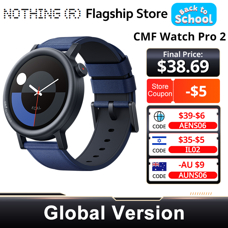 CMF by Nothing Watch Pro 2 Ver - Timex Watches Smartwatch recensione e prezzo