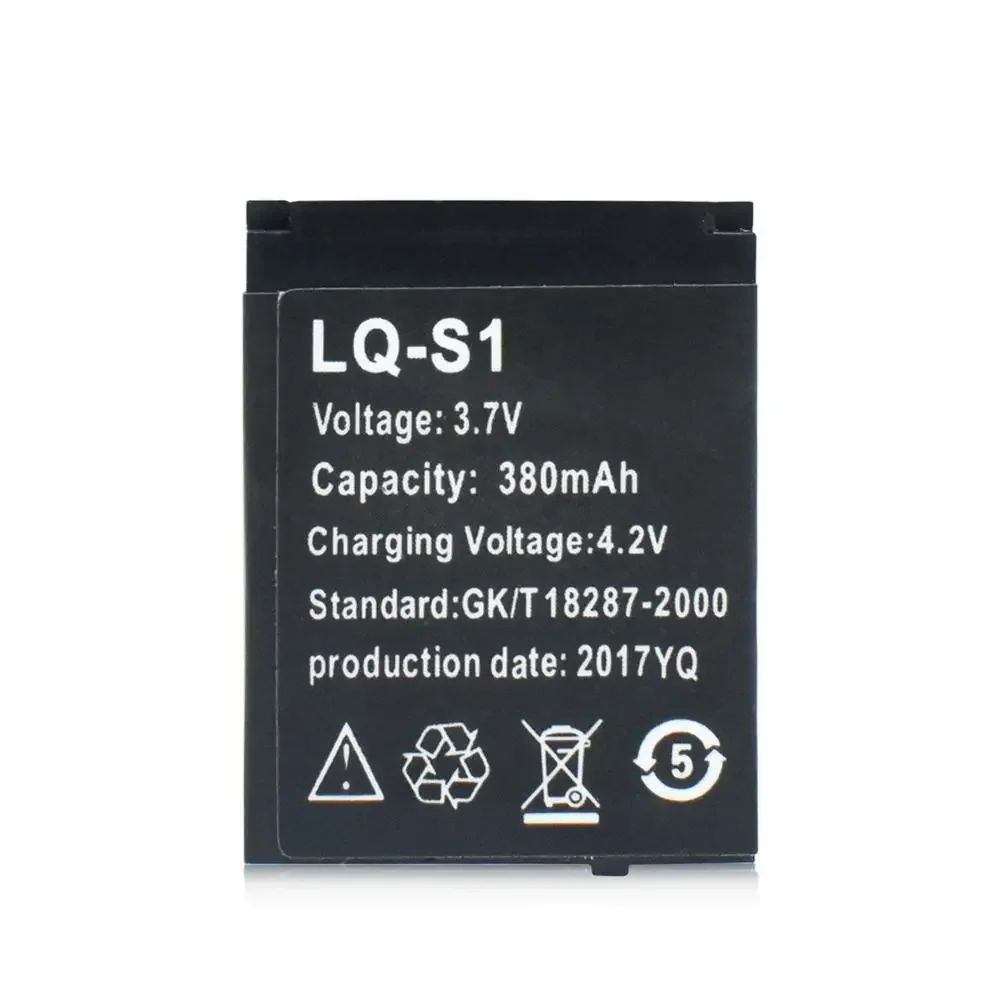 1-100PCS LQS1 3.7V 380mAh Batt - Watch V8 recensione e prezzo
