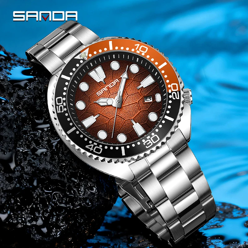 SANDA Orologio classico da uom - Smartwatch Casual Watches For Men recensione e prezzo