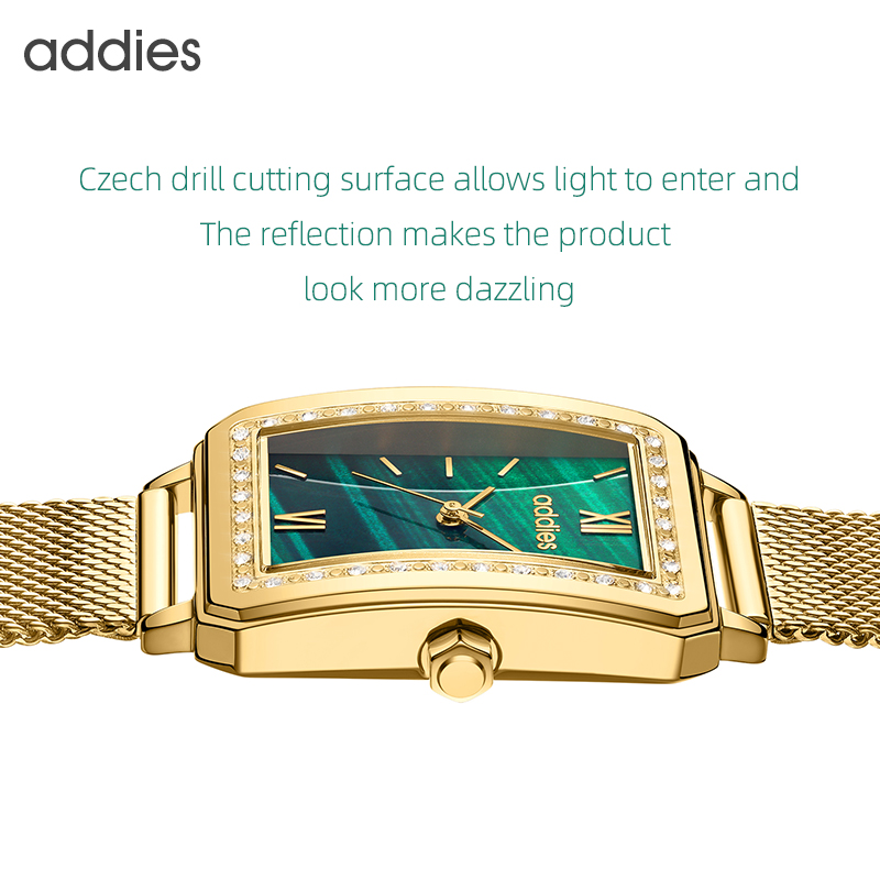ADDIES Orologio da Polso al Qu - Mesh Stainless Strap recensione e prezzo