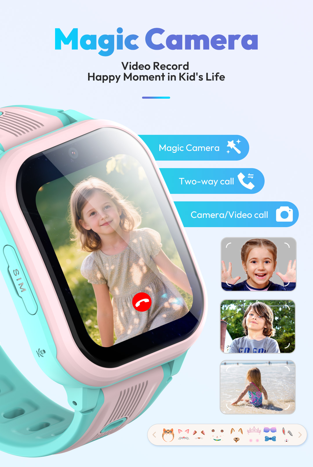 Wonlex Smartwatch 4G per Bambi - Smartwatch Watches For Kids With Gps recensione e prezzo