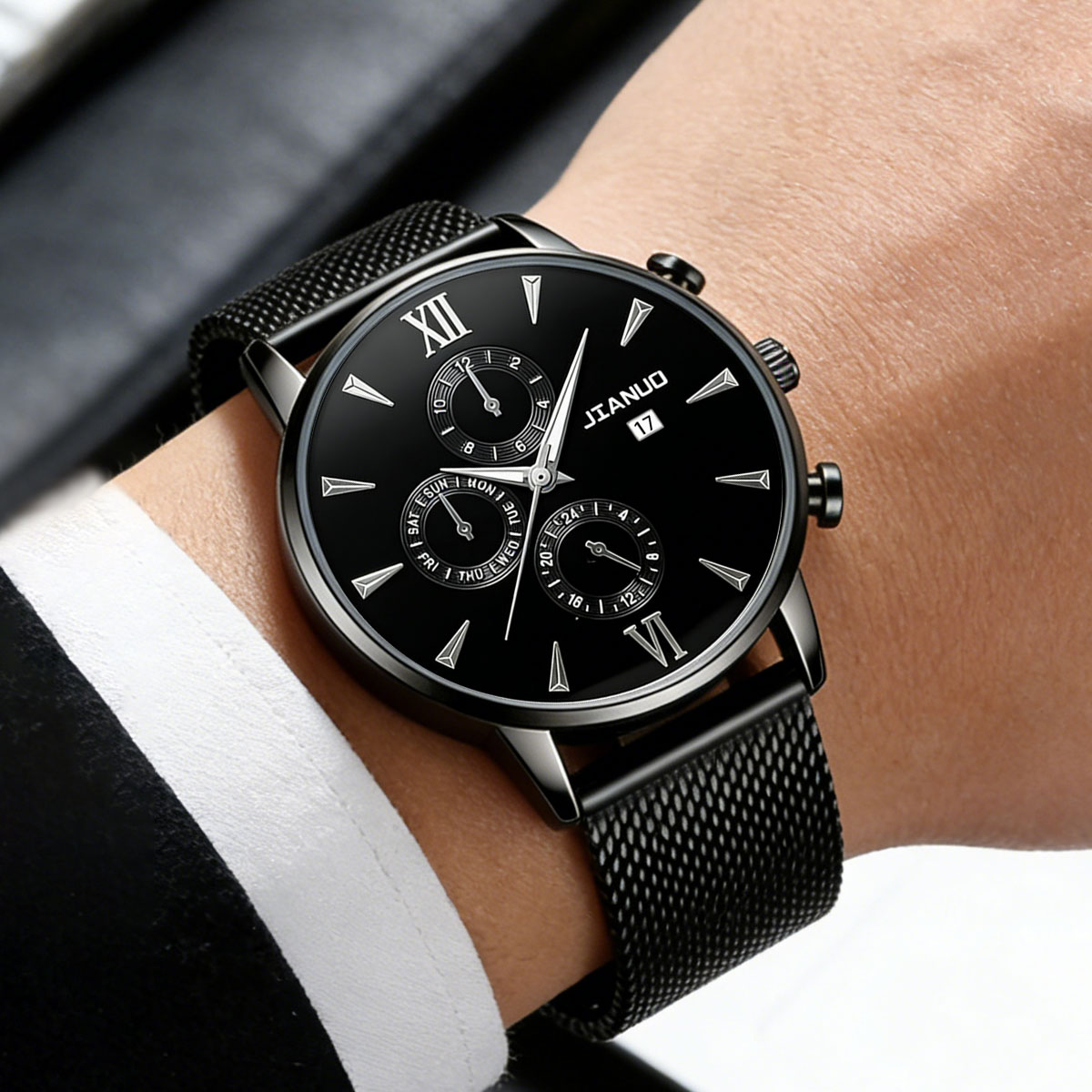 Orologio da Polso da Uomo alla - Mesh Stainless Strap recensione e prezzo