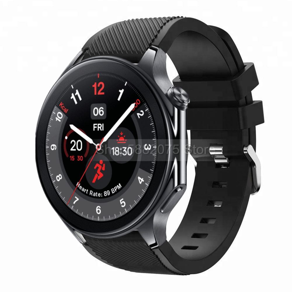 Cinturino in silicone da 22 mm - Smartwatch Oneplus Watches recensione e prezzo