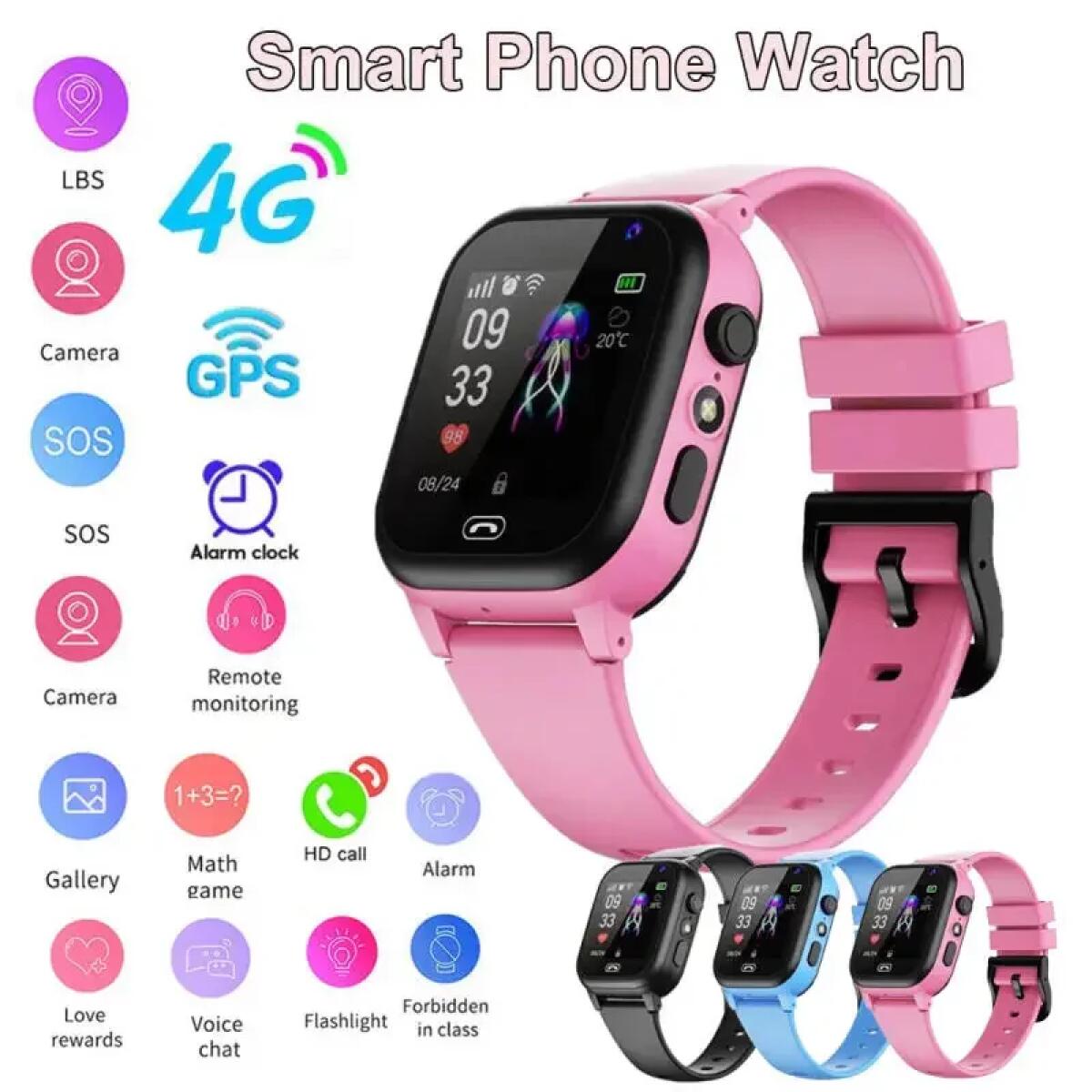 Smart Watch per bambini 4G mul - Smartwatch Watches For Kids With Gps recensione e prezzo