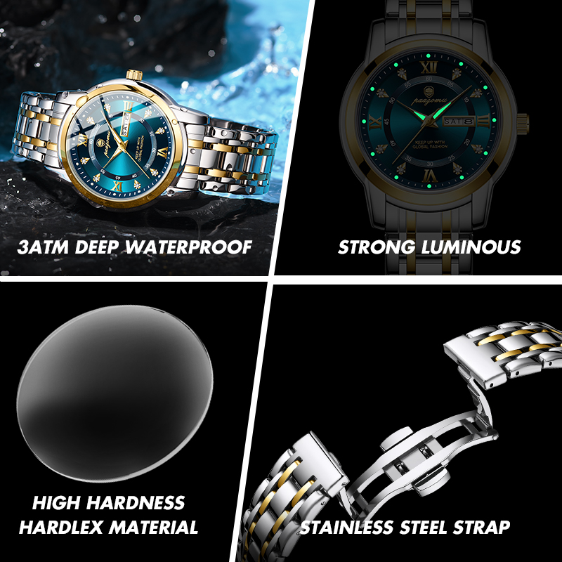 PAAZOMU Orologio da uomo e da  - Smartwatch Casual Watches For Men recensione e prezzo