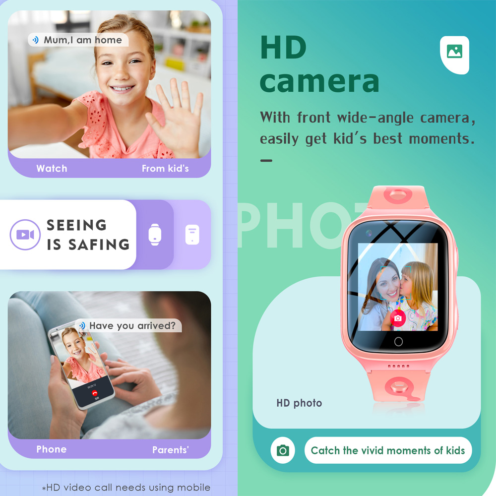 Smartwatch 4G per Bambini con  - Smartwatch Watches For Kid Boy Waterproof recensione e prezzo