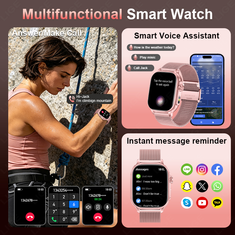 Nuovo Smartwatch 2026 con Batt - Smartwatch Watches Gift For Women recensione e prezzo
