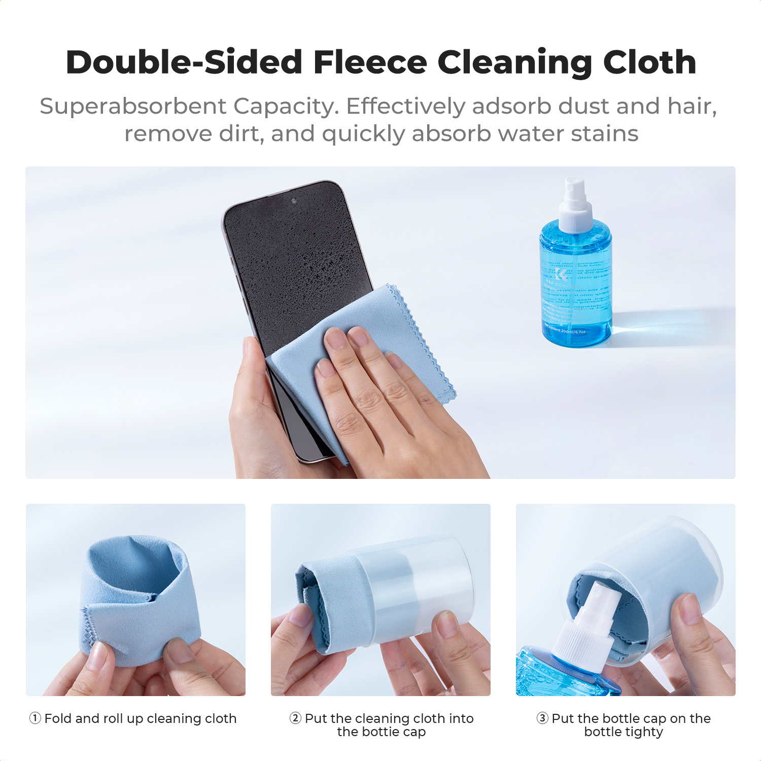 K&F CONCEPT Spray detergente p - Watch Polishing Cloth recensione e prezzo