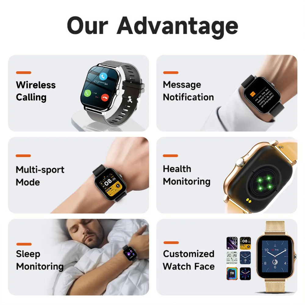 Smart Watch per Android IOS Or - Smartwatch Watches Gift For Women recensione e prezzo