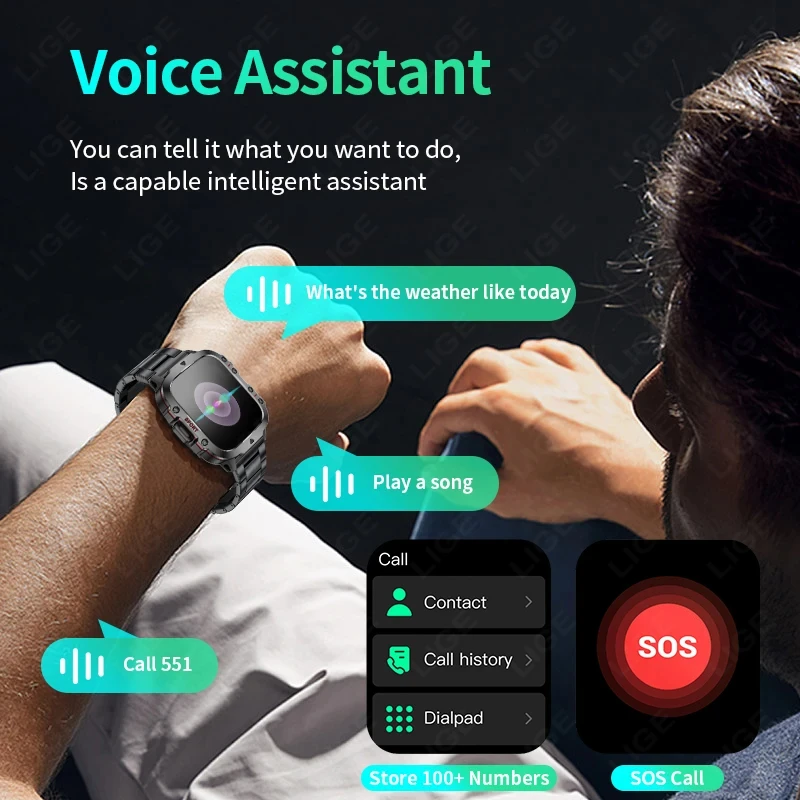 LIGE Outdoor Smartwatch sporti - Smartwatch Watches Gift For Women recensione e prezzo