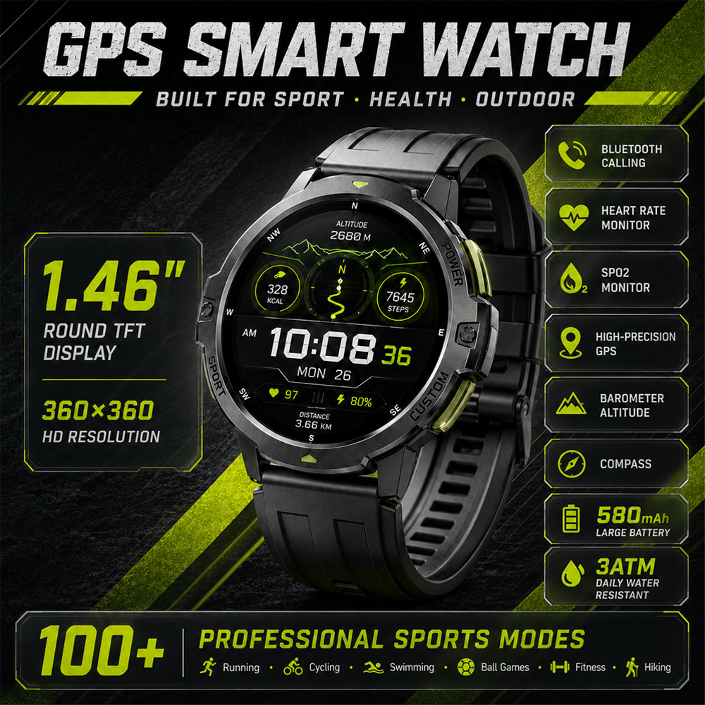 NUOVO Smartwatch GPS Militare  - Timex Watches Smartwatch recensione e prezzo